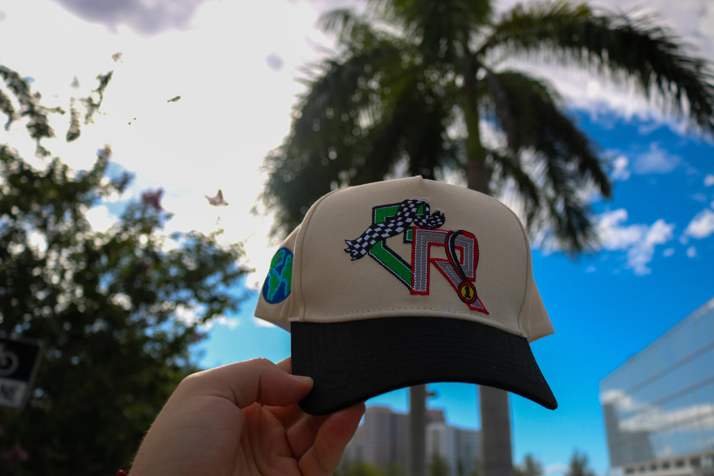 GR baseball cap