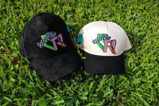 Black and Cream GR HAT
